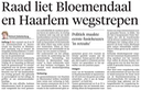 20160308-HD Raad liet Bloemendaal en Haarlem wegstrepen, toekomst