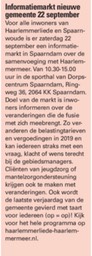 20180913-HCN Informatiemarkt nieuwe gemeente 22 september