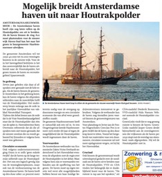 20201118-WP Mogelijk breidt Amsterdamse haven uit naar Houtrakpolder