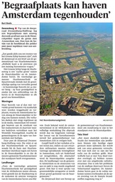 20210122-HD Begraafplaats kan haven Amsterdam tegenhouden