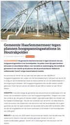 20241127-HCNi Gemeente Haarlemmermeer tegen plannen hoogspanningsstations in Houtrakpolder