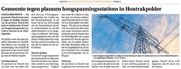 20241211-WP Gemeente tegen plannen hoogspanningsstations in Houtrakpolder